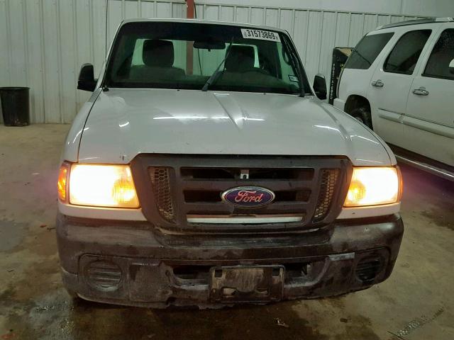 1FTKR1AD8BPA31819 - 2011 FORD RANGER WHITE photo 9