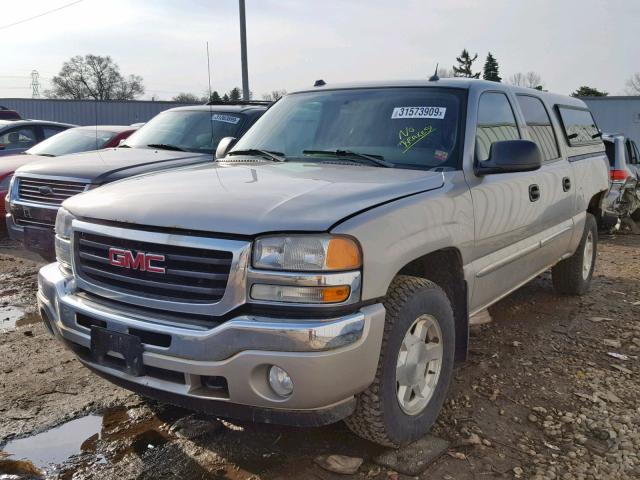 2GTEK13T251392308 - 2005 GMC NEW SIERRA BEIGE photo 2