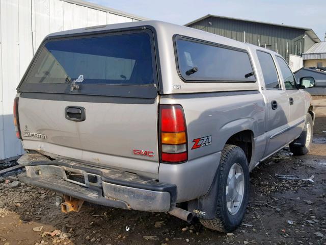 2GTEK13T251392308 - 2005 GMC NEW SIERRA BEIGE photo 4