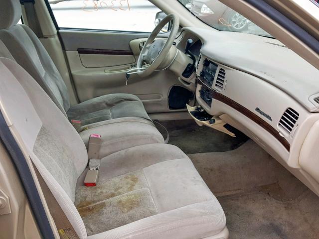 2G1WF52E159348328 - 2005 CHEVROLET IMPALA TAN photo 5