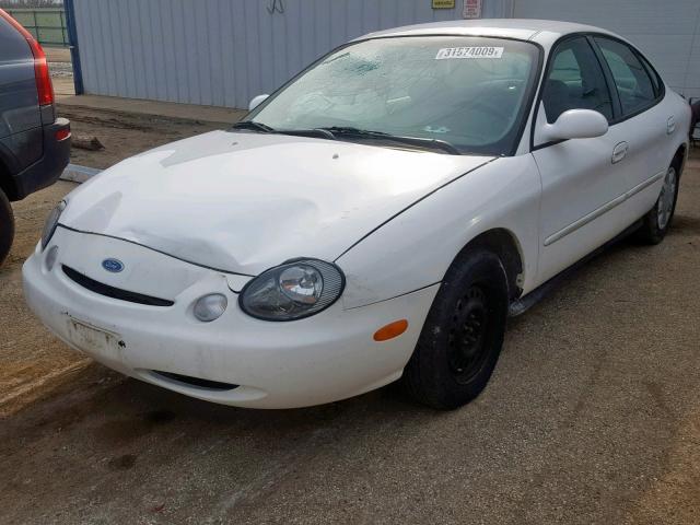 1FALP52U8TA224255 - 1996 FORD TAURUS GL WHITE photo 2