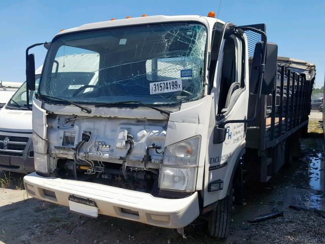 54DC4W1B9FS803743 - 2015 ISUZU NPR HD WHITE photo 2