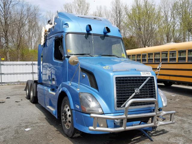 4V4NC9TG09N272675 - 2009 VOLVO VN VNL BLUE photo 1