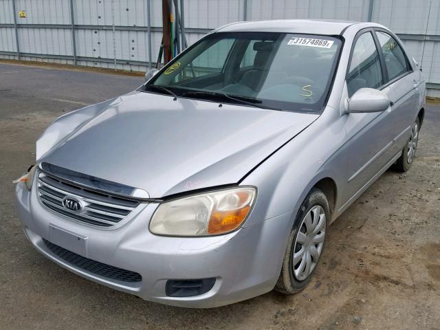 KNAFE121375398564 - 2007 KIA SPECTRA EX SILVER photo 2