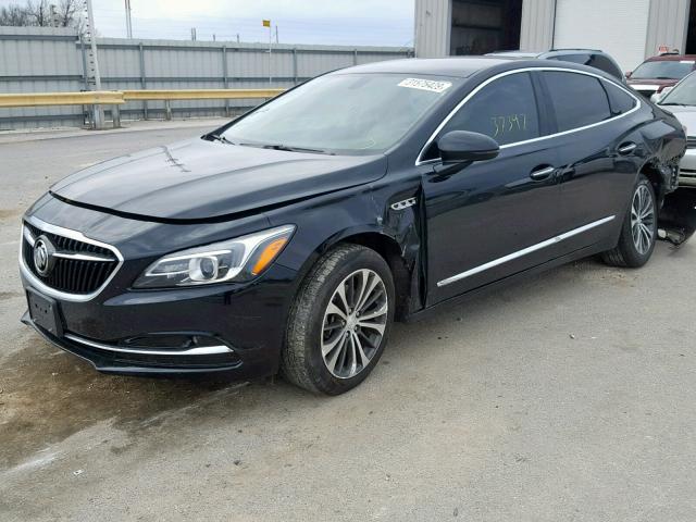 1G4ZP5SS3HU181884 - 2017 BUICK LACROSSE E BLACK photo 2