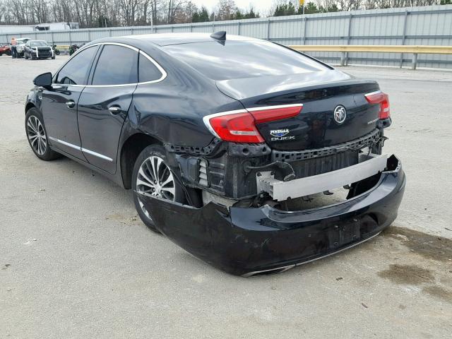 1G4ZP5SS3HU181884 - 2017 BUICK LACROSSE E BLACK photo 3