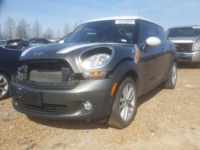 WMWSS1C5XEWN94422 - 2014 MINI COOPER PAC GRAY photo 2