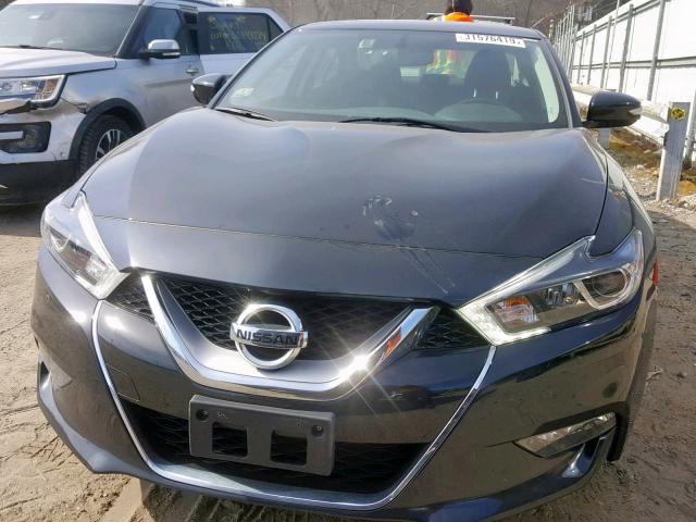 1N4AA6AP7HC424601 - 2017 NISSAN MAXIMA 3.5 BLUE photo 9