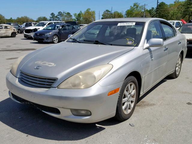 JTHBF30G736014659 - 2003 LEXUS ES 300 SILVER photo 2