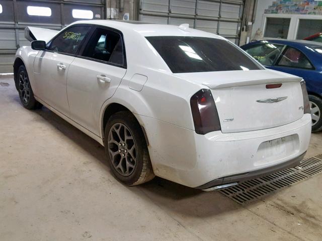 2C3CCAGG5JH165525 - 2018 CHRYSLER 300 S WHITE photo 3