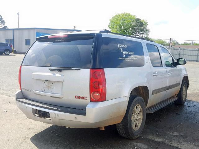 1GKS1KE02ER214991 - 2014 GMC YUKON XL C SILVER photo 4