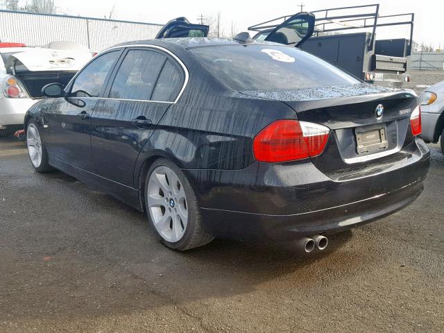 WBAVB33516KS36126 - 2006 BMW 330 I BLACK photo 3