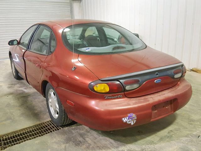 1FALP52U5TA287877 - 1996 FORD TAURUS GL RED photo 3