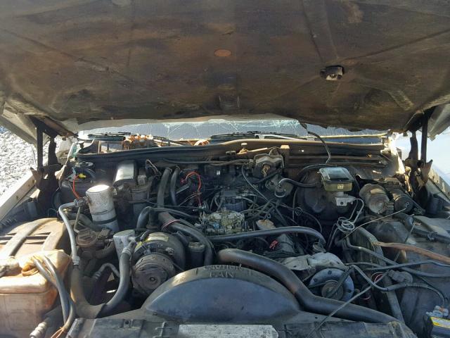 1G6DW51YXKR730923 - 1989 CADILLAC BROUGHAM WHITE photo 7