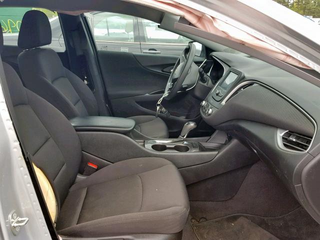 1G1ZB5ST5HF195763 - 2017 CHEVROLET MALIBU LS SILVER photo 5