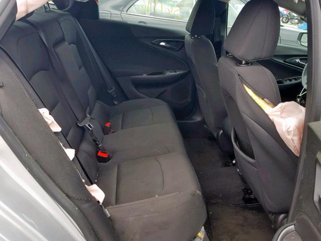 1G1ZB5ST5HF195763 - 2017 CHEVROLET MALIBU LS SILVER photo 6