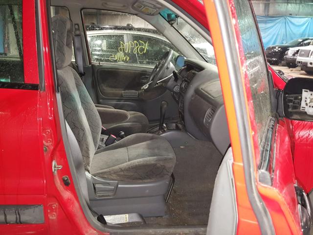 2CNBJ734726910019 - 2002 CHEVROLET TRACKER ZR RED photo 5