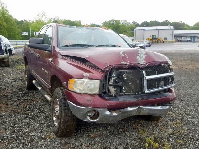 3D7KU28C83G843036 - 2003 DODGE RAM 2500 S MAROON photo 1