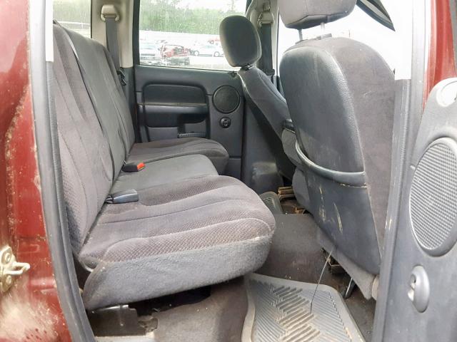3D7KU28C83G843036 - 2003 DODGE RAM 2500 S მუქწითელი ფოტო 6