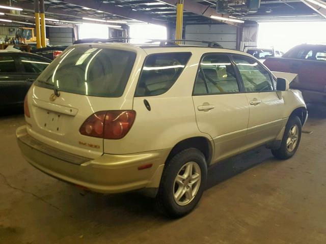 JT6HF10U0Y0144967 - 2000 LEXUS RX 300 WHITE photo 4