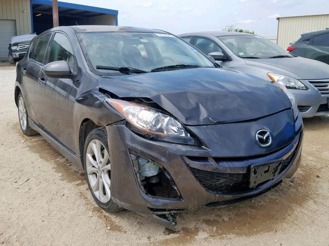 JM1BL1K57B1420267 - 2011 MAZDA 3 S GRAY photo 1