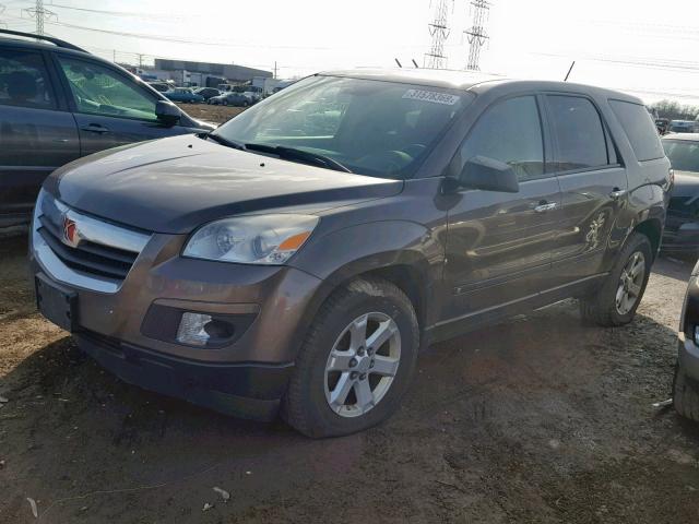 5GZEV13798J155480 - 2008 SATURN OUTLOOK XE GRAY photo 2