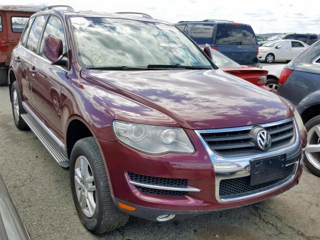 WVGBE77L09D028191 - 2009 VOLKSWAGEN TOUAREG 2 RED photo 1