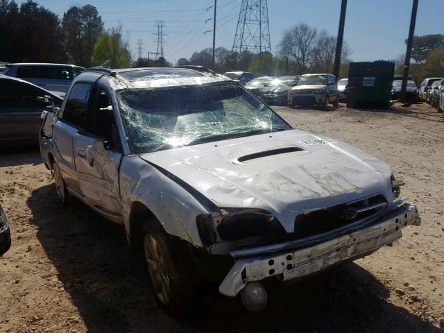 4S4BT63C956100297 - 2005 SUBARU BAJA TURBO WHITE photo 1