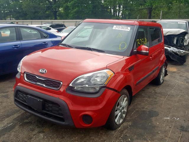 KNDJT2A66D7599638 - 2013 KIA SOUL + RED photo 2