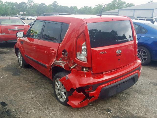 KNDJT2A66D7599638 - 2013 KIA SOUL + RED photo 3