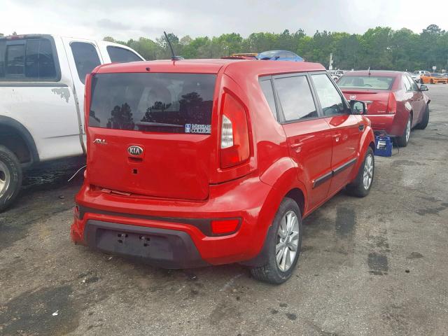 KNDJT2A66D7599638 - 2013 KIA SOUL + RED photo 4