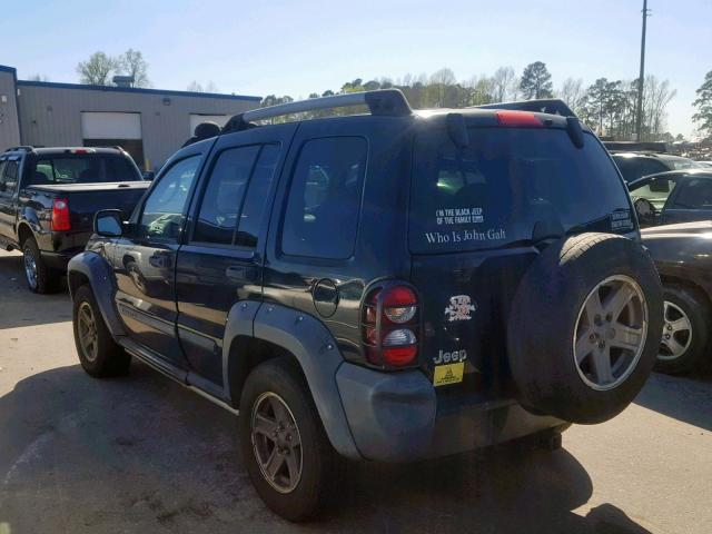 1J4GK38K56W127486 - 2006 JEEP LIBERTY RE BLACK photo 3