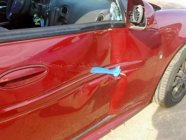 2G2WP552781125661 - 2008 PONTIAC GRAND PRIX MAROON photo 9