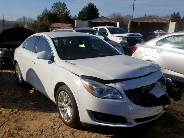 2G4GK5EX3G9102724 - 2016 BUICK REGAL WHITE photo 1