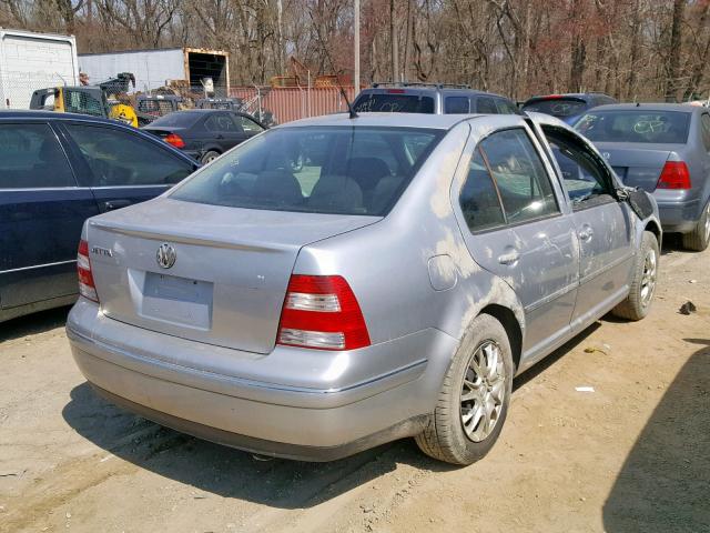 3VWRA69M15M034043 - 2005 VOLKSWAGEN JETTA GL SILVER photo 4