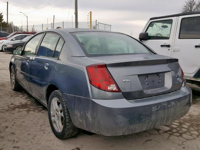 1G8AJ55F27Z206786 - 2007 SATURN ION LEVEL GRAY photo 3