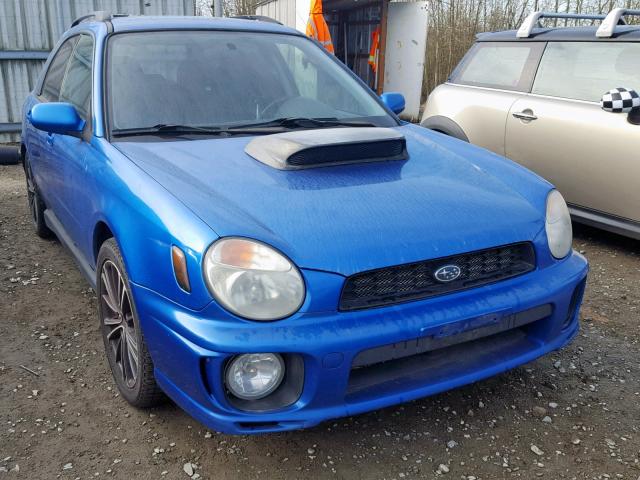 JF1GG29692G807355 - 2002 SUBARU IMPREZA WR BLUE photo 1