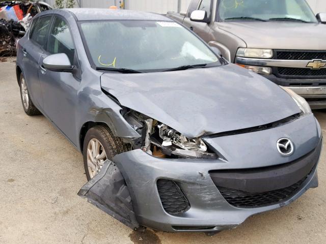 JM1BL1L73D1742231 - 2013 MAZDA 3 I GREEN photo 1