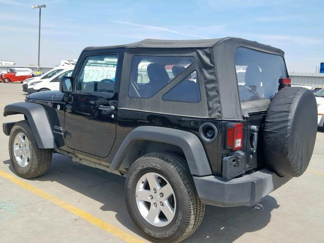 1C4AJWAG1FL674911 - 2015 JEEP WRANGLER S BLACK photo 3