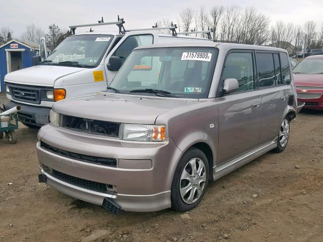 JTLKT324654005158 - 2005 TOYOTA SCION XB 银色 照片 2
