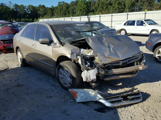 1HGCM56343A146756 - 2003 HONDA ACCORD LX GOLD photo 1