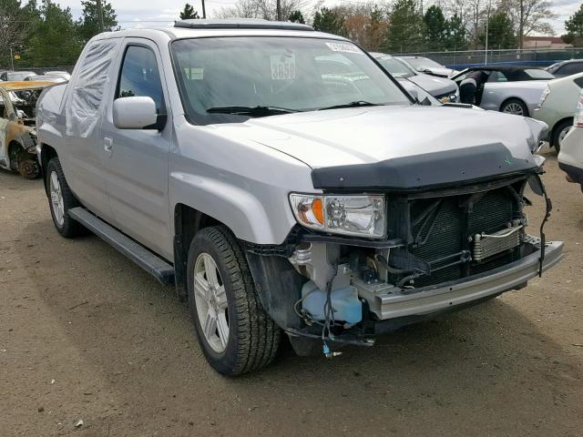 5FPYK1F53CB003669 - 2012 HONDA RIDGELINE SILVER photo 1