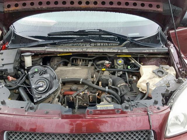 1GNDU23L06D197266 - 2006 CHEVROLET UPLANDER L 勃艮第红 照片 7