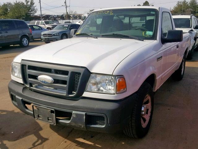 1FTYR10U06PA30553 - 2006 FORD RANGER WHITE photo 2