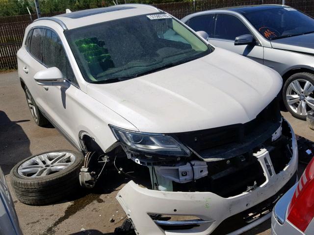 5LMTJ3DH9HUL24332 - 2017 LINCOLN MKC RESERV WHITE photo 1