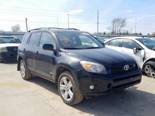 JTMBK32V676015851 - 2007 TOYOTA RAV4 SPORT BLACK photo 1