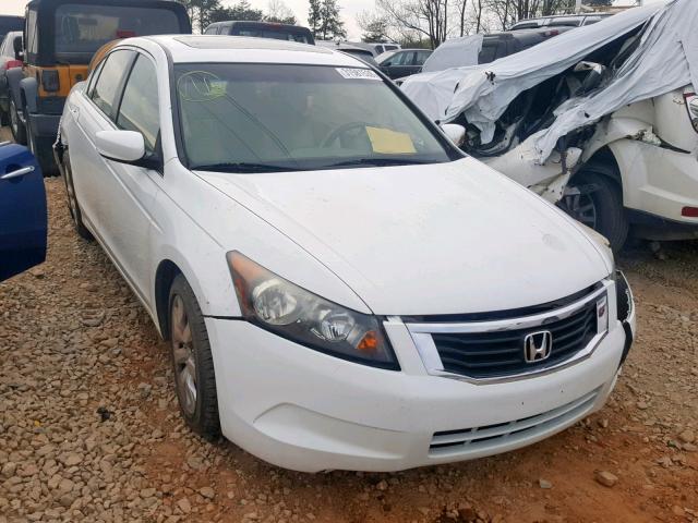 JHMCP26858C014809 - 2008 HONDA ACCORD EXL WHITE photo 1