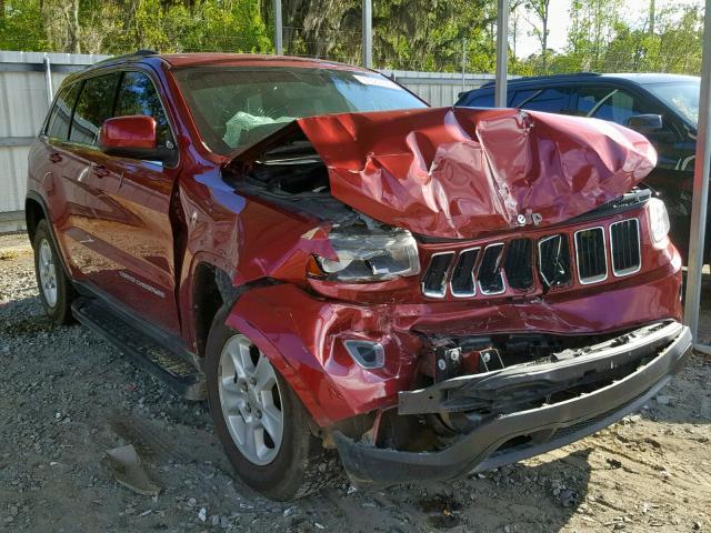 1C4RJEAG9EC185569 - 2014 JEEP GRAND CHER RED photo 1