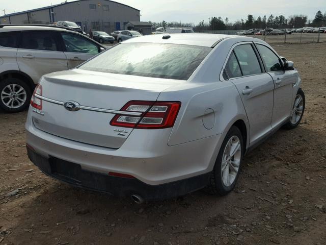 1FAHP2H84FG154768 - 2015 FORD TAURUS SEL SILVER photo 4