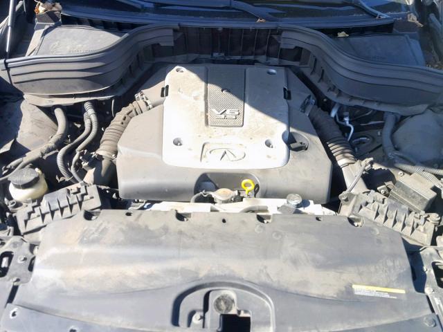 JN1AJ0HR4BM853973 - 2011 INFINITI EX35 BASE MAROON photo 7